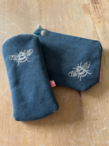 Bee Makeup bags & glasses case