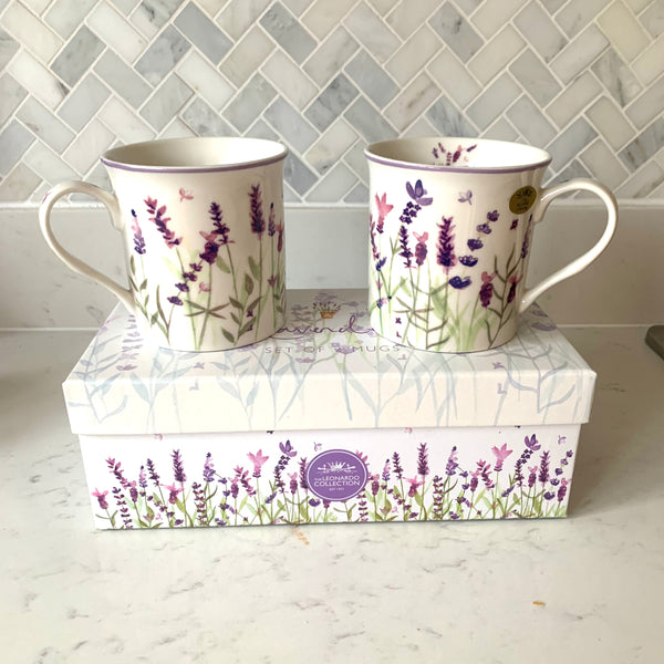Boxed China mugs