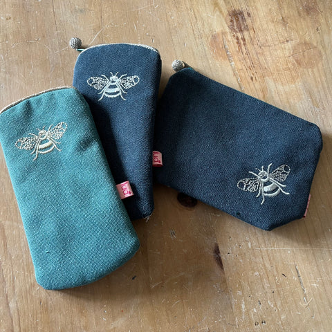 Bee Makeup bags & glasses case