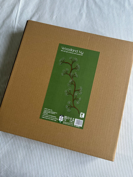 Woodland Ivy fairy lights - Indoor mains powered