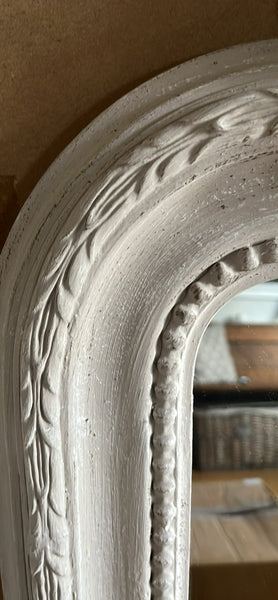 Lettie ornate grey  mirror 99 x 66cm - pick up Amersham or delivery within 10 miles