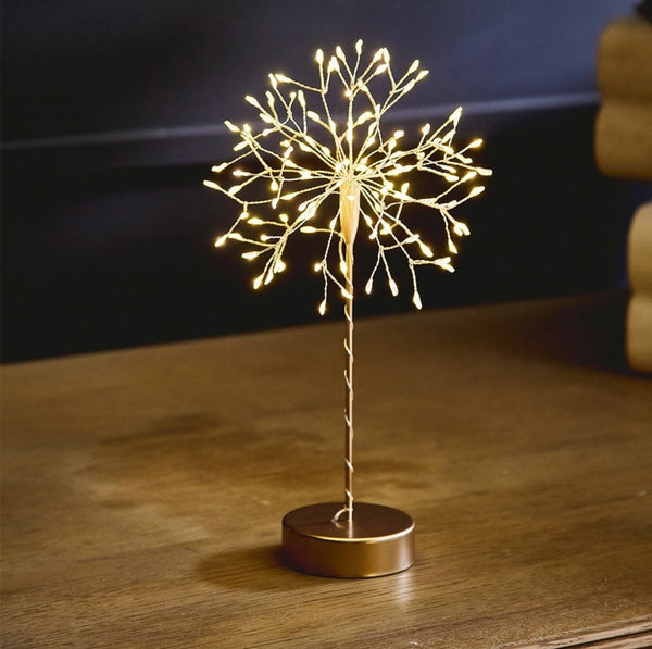 Dandelion table light - gold 120 LEDs
