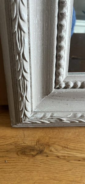 Lettie ornate grey  mirror 99 x 66cm - pick up Amersham or delivery within 10 miles