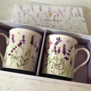 Boxed China mugs