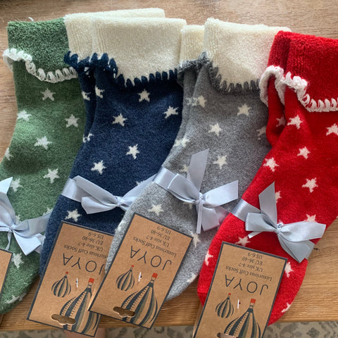 Gift socks with cuff