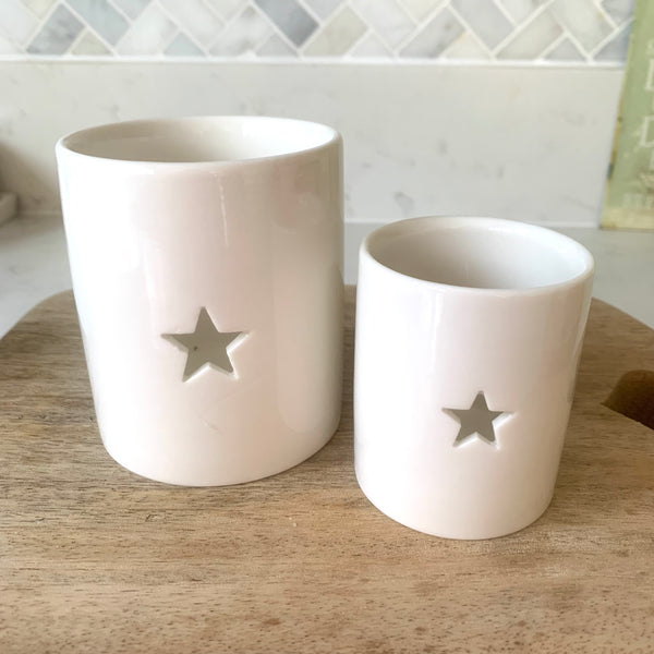 Star t-light holders