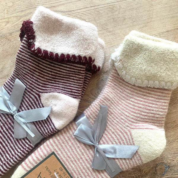 Gift socks with cuff