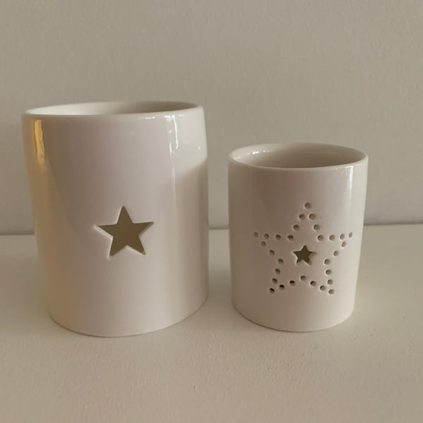 Star t-light holders