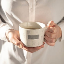 Lettie range - Everyday grey large tea mug
