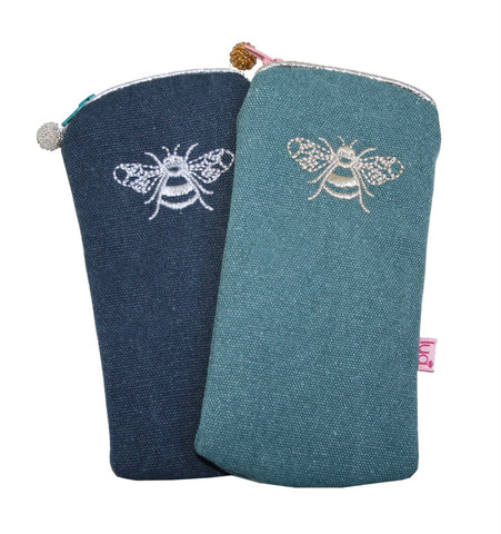 Bee fabric glasses cases