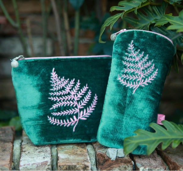 Velvet Fern glasses cases