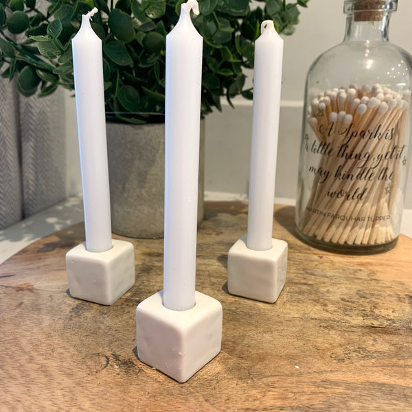 Mini candlestick holders
