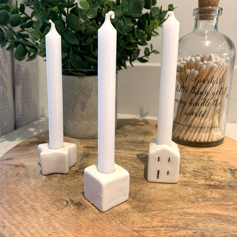Mini candlestick holders