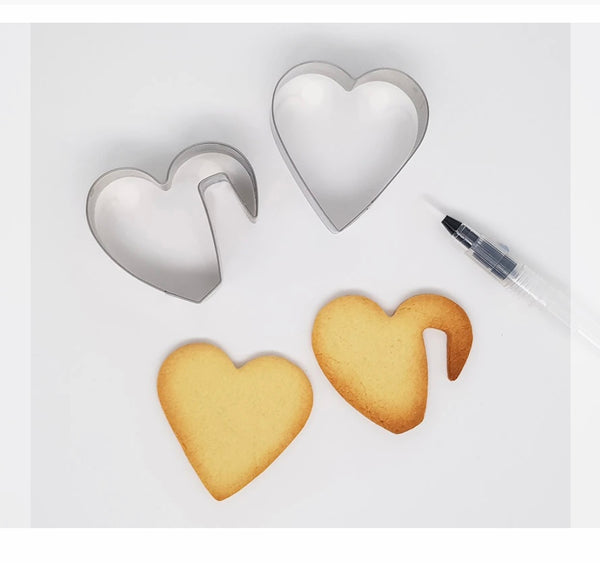 Personalised Cookie Kit - heart or speech bubble