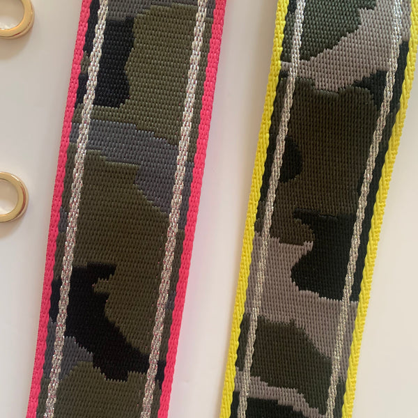 Bag straps - Cameo and spot with stripe
