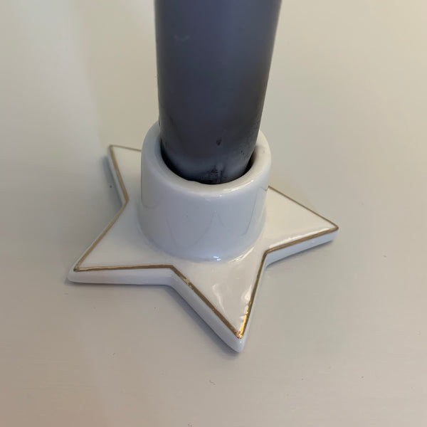 Star candlestick holder