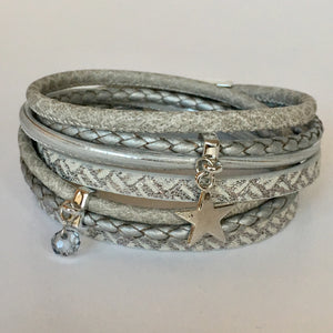 Magnetic wrap bracelet- star