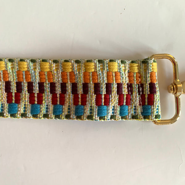 Aztec bag straps - gold hardware