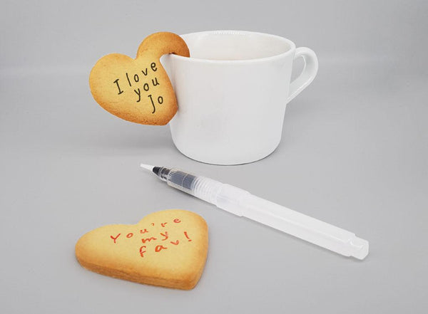 Personalised Cookie Kit - heart or speech bubble