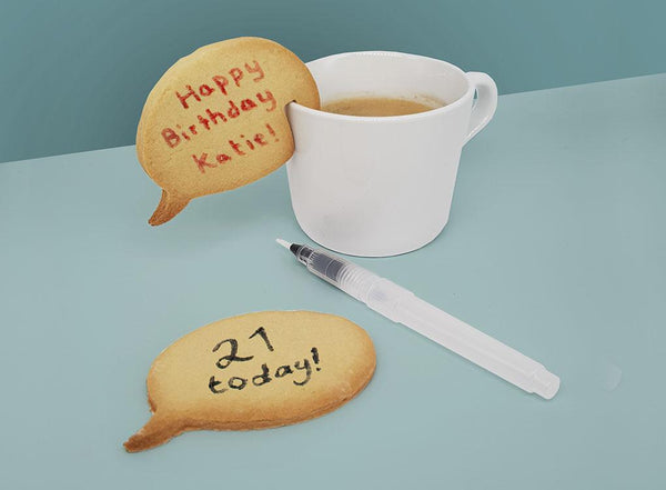 Personalised Cookie Kit - heart or speech bubble